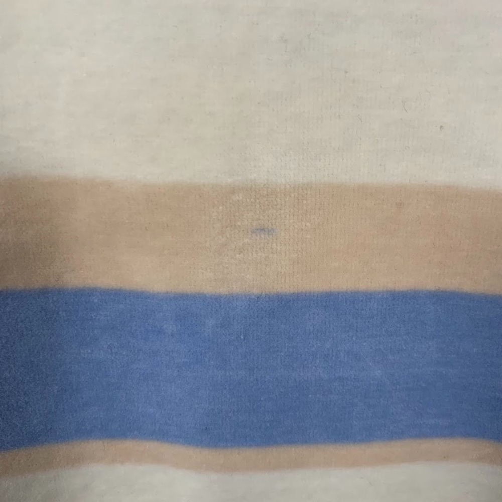 Vtg Y2K Southpole‎ Striped Fleece Polo Shirt Embroidered Skater Hip Hop Men's M - Picture 5 of 11